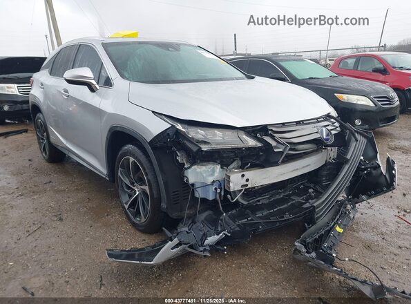 2T2ZFMCA7GC001336 2016 LEXUS RX 450H Серебряный Передняя правая четверть