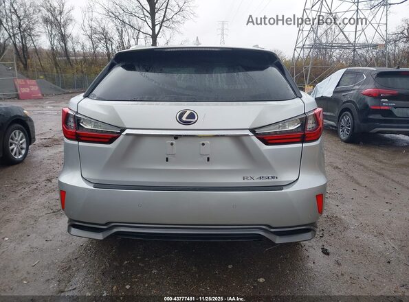 2T2ZFMCA7GC001336 2016 LEXUS RX 450H Серебряный 