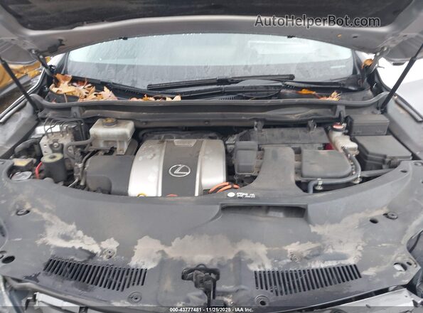 2T2ZFMCA7GC001336 2016 LEXUS RX 450H Серебряный Вид сзади