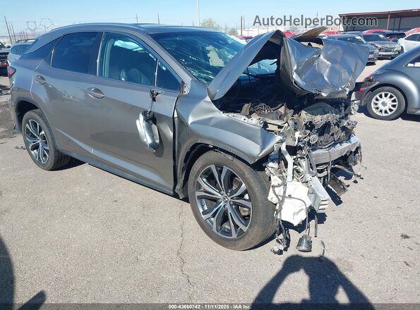 2T2ZZMCA4JC108522 2018 LEXUS RX 350 Серебряный Передняя правая четверть