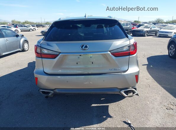 2T2ZZMCA4JC108522 2018 LEXUS RX 350 Серебряный 