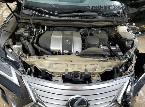 2T2ZZMCA6JC113222 2018 LEXUS RX Черный Вид задней части салона