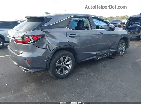 2T2ZZMCA7JC095149 2018 LEXUS RX 350 Серый Задняя правая четверть