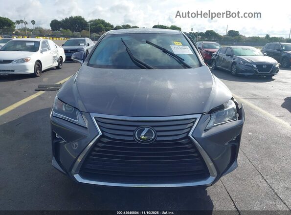 2T2ZZMCA7JC095149 2018 LEXUS RX 350 Серый Вид задней части салона