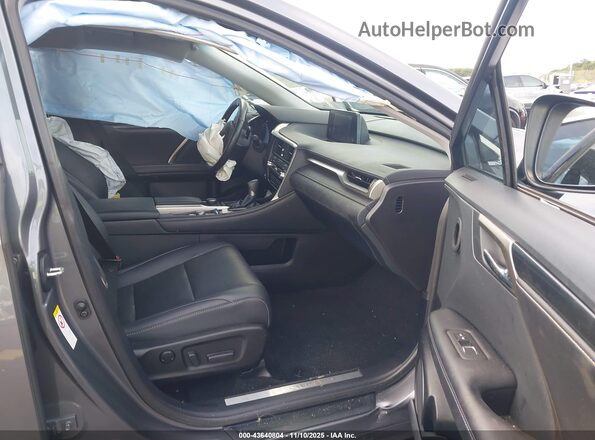 2T2ZZMCA7JC095149 2018 LEXUS RX 350 Серый Вид салона спереди