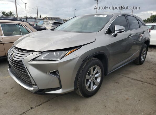 2T2ZZMCAXJC101249 2018 LEXUS RX 350 Серый Передняя левая четверть