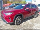 2019 Toyota Rav4 Hybrid Limited Красный vin: 2T3DWRFV3KW022435
