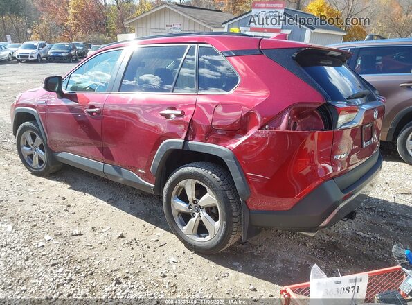 2T3DWRFV3KW022435 2019 TOYOTA LIMITED Красный Задняя левая четверть