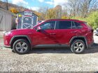2019 Toyota Rav4 Hybrid Limited Красный vin: 2T3DWRFV3KW022435