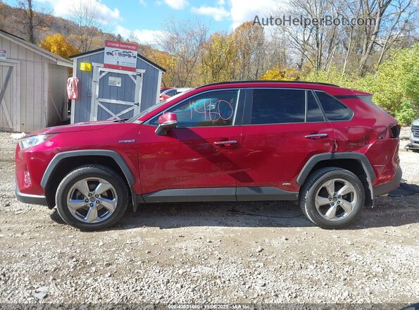 2T3DWRFV3KW022435 2019 TOYOTA LIMITED Красный 