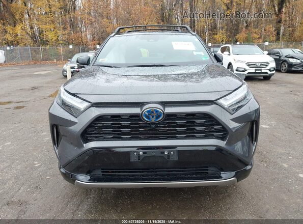 2T3E6RFVXRW075261 2024 TOYOTA RAV4 HYBRID Gray Widok zestawu wskaźników