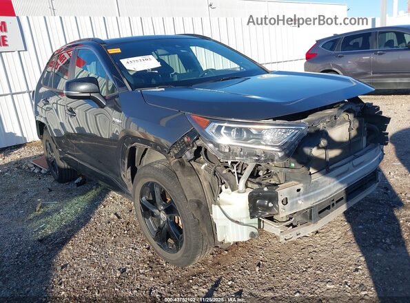 2T3EWRFV3LW066733 2020 TOYOTA RAV4 HYBRID Gray Առջևի աջ
