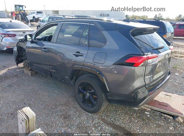 2T3EWRFV3LW066733 2020 TOYOTA RAV4 HYBRID Gray Հետևի ձախ