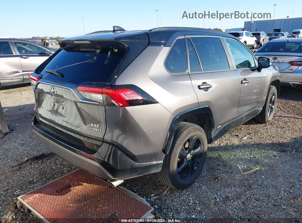 2T3EWRFV3LW066733 2020 TOYOTA RAV4 HYBRID Gray Հետևի աջ