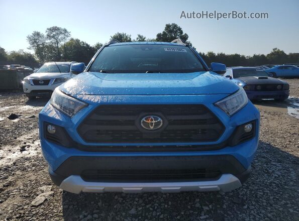2T3J1RFV8LC089293 2020 TOYOTA RAV4 Синий Вид спереди