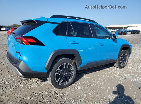 2T3J1RFV8LC089293 2020 TOYOTA RAV4 Синий Задняя правая четверть