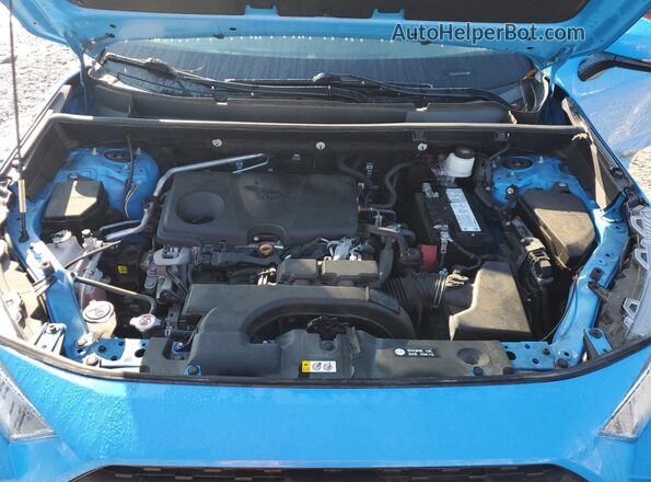 2T3J1RFV8LC089293 2020 TOYOTA RAV4 Синий Вид подкапотного пространства