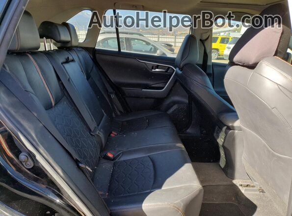 2T3J1RFV8LC132305 2020 TOYOTA RAV Black Вид задньої частини салону