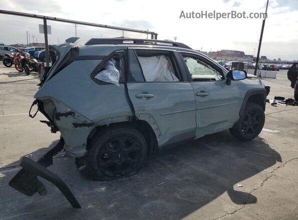 2T3S1RFV9MW147335 2021 TOYOTA RAV4 Silver Задня права чверть