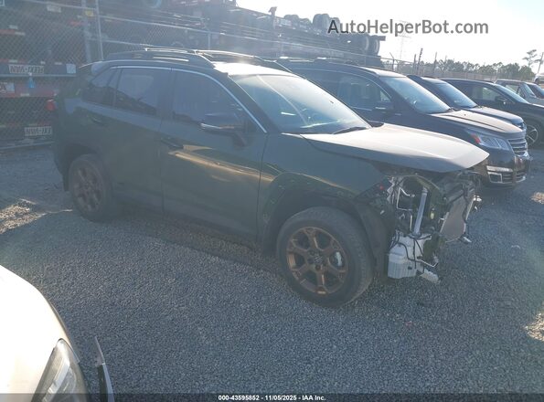 2T3UWRFV9RW224867 2024 TOYOTA RAV4 HYBRID Зеленый Передняя правая четверть
