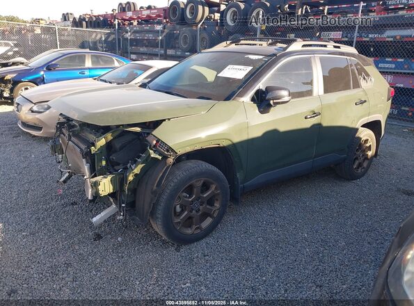 2T3UWRFV9RW224867 2024 TOYOTA RAV4 HYBRID Зеленый Передняя левая четверть