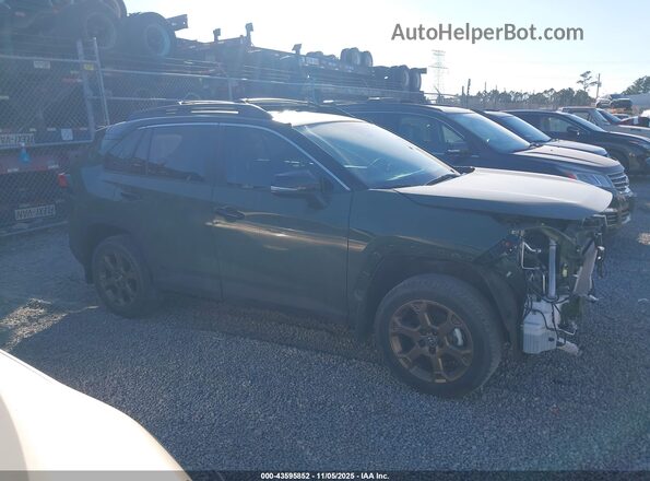 2T3UWRFV9RW224867 2024 TOYOTA RAV4 HYBRID Зеленый Вид задней части салона