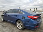 2016 Hyundai Sonata Se Синий vin: 5NPE24AF3GH308027