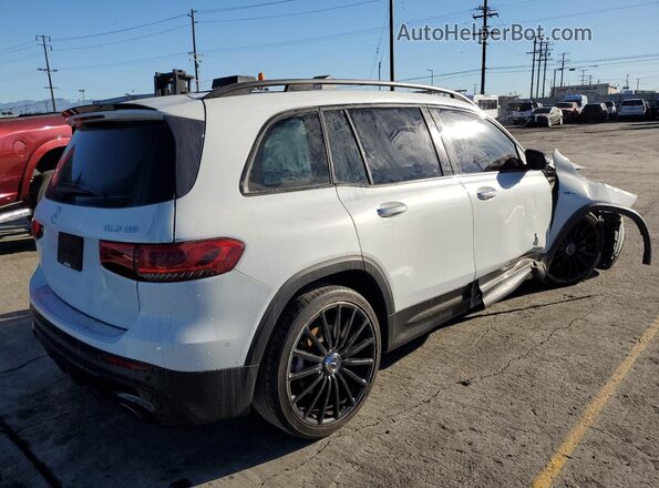 W1N4M5BB4MW079315 2021 MERCEDES-BENZ GLB-CLASS Белый Передняя правая четверть