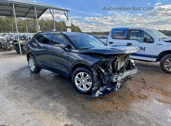 3GNKBBRA0KS666482 2019 CHEVROLET BLAZER Серый Вид спереди