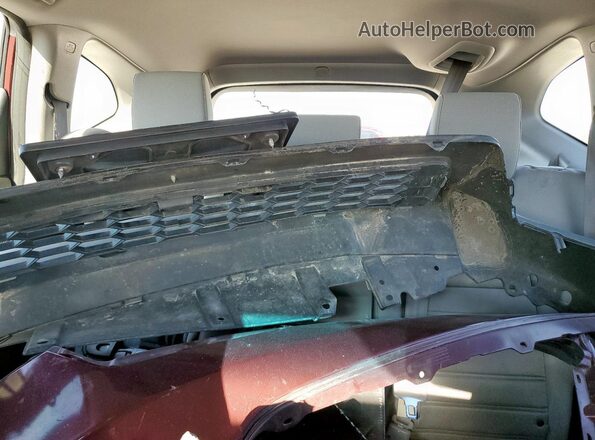 7FARW5H30HE012247 2017 HONDA CRV Темно-бордовый Вид задней части салона