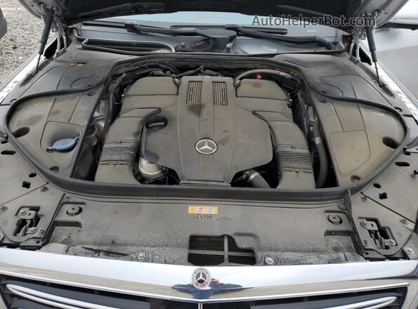 WDDUG6EB8JA348835 2018 MERCEDES-BENZ S-CLASS Silver Widok komory silnika