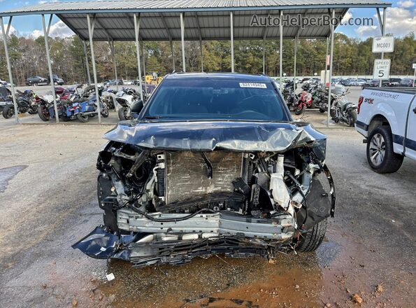 3GNKBBRA0KS666482 2019 CHEVROLET BLAZER Серый Вид сзади