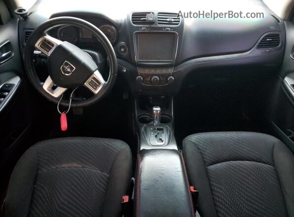 3C4PDCAB2HT524866 2017 DODGE JOURNEY Black Vista del cuadro de instrumentos
