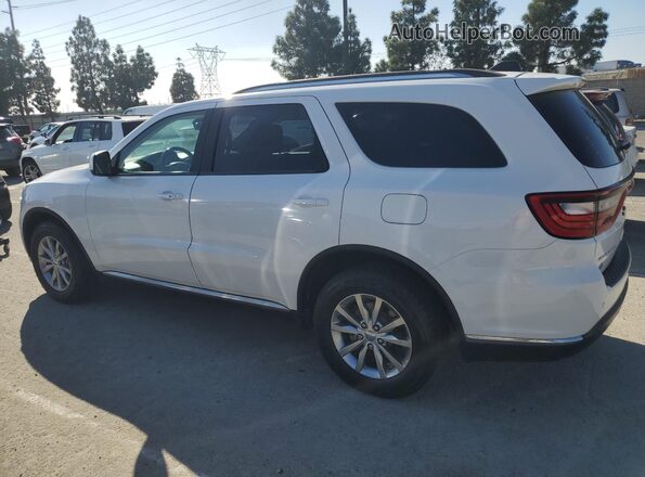 1C4RDJAG5JC483062 2018 DODGE DURANGO Белый Задняя правая четверть