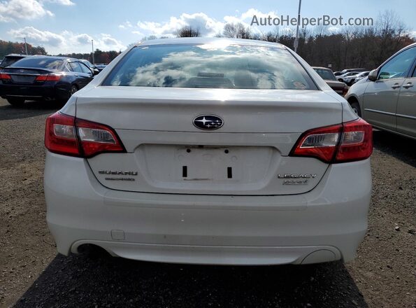 4S3BNAA68G3063083 2016 SUBARU LEGACY White Widok wnętrza z przodu