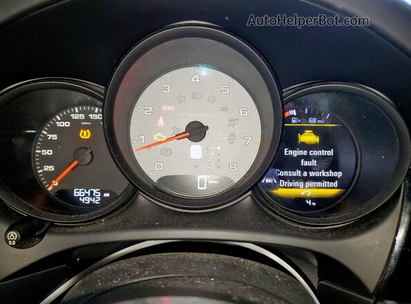 WP1AB2A5XJLB38373 2018 PORSCHE MACAN Черный Вид задних сидений