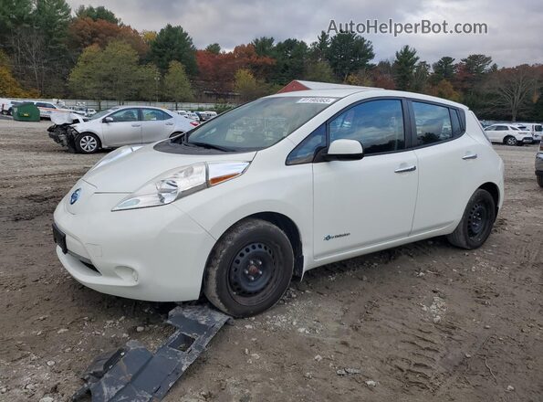 1N4AZ0CP0GC309534 2016 NISSAN LEAF Белый Передняя левая четверть