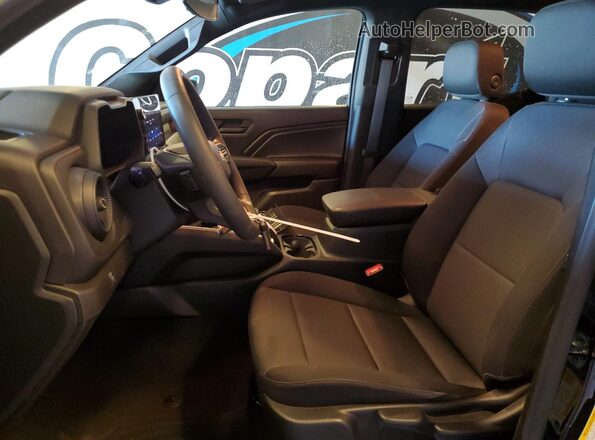 1GCPSBEK4S1156232 2025 CHEVROLET COLORADO Black Widok deski rozdzielczej