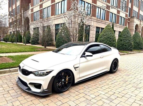 WBS3S7C01LAH85070 2020 BMW M4 White Задня права чверть