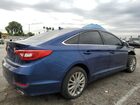 2016 Hyundai Sonata Se Синий vin: 5NPE24AF3GH308027