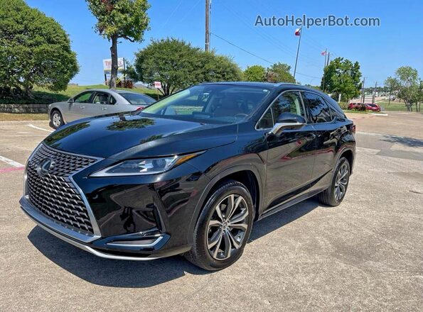 2T2HZMAA9MC183462 2021 LEXUS RX 350 Черный Задняя правая четверть