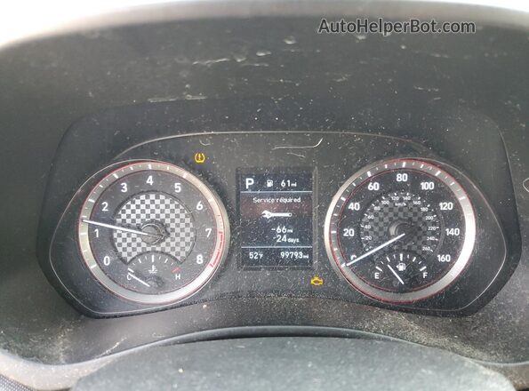 KMHTG6AF1KU017010 2019 HYUNDAI VELOSTER Серый Вид задних сидений