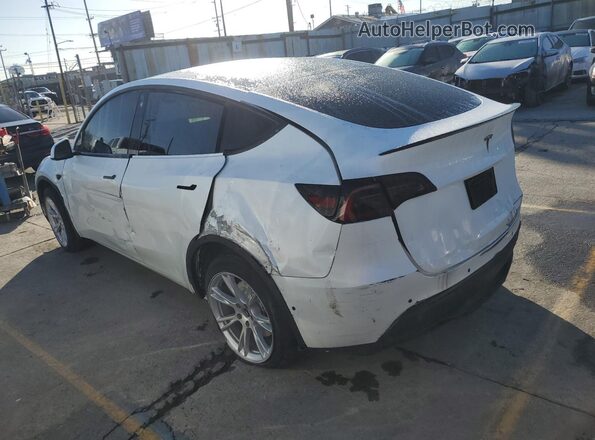 5YJYGDED2MF103025 2021 TESLA MODEL Белый Задняя правая четверть