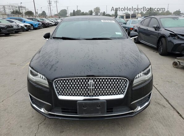 3LN6L5KU7JR604060 2018 LINCOLN MKZ Черный Вид сзади
