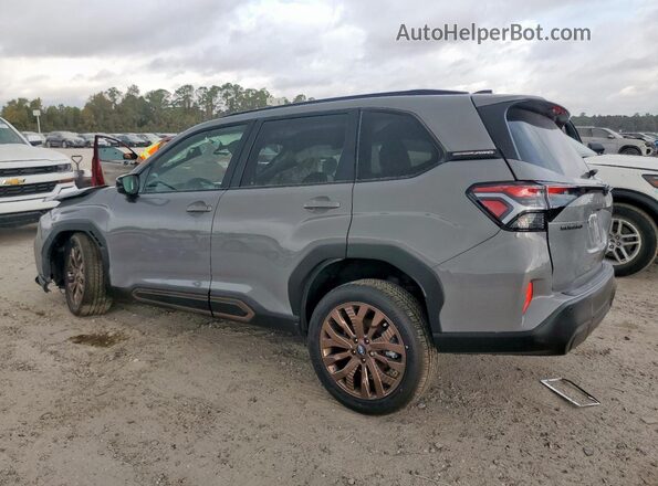 JF2SLDHCXSH551077 2025 SUBARU FORESTER Gray უკანა მარცხენა