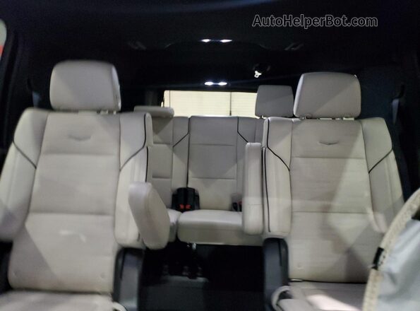 1GYS4PKL0MR407616 2021 CADILLAC ESCALADE Белый Вид задней части салона