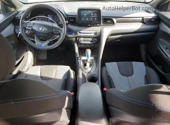 KMHTG6AF1KU017010 2019 HYUNDAI VELOSTER Серый Вид щитка приборов