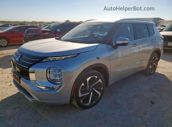 JA4J3VA80NZ060516 2022 MITSUBISHI OUTLANDER Серебряный Передняя левая четверть