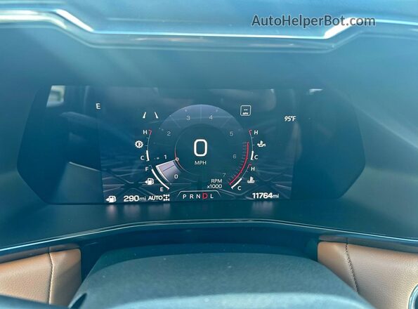 1GTP6DEK5P1266181 2023 GMC CANYON Черный Вид щитка приборов