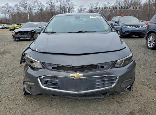 1G1ZD5ST7JF215849 2018 CHEVROLET MALIBU Gray უკანა ხედი